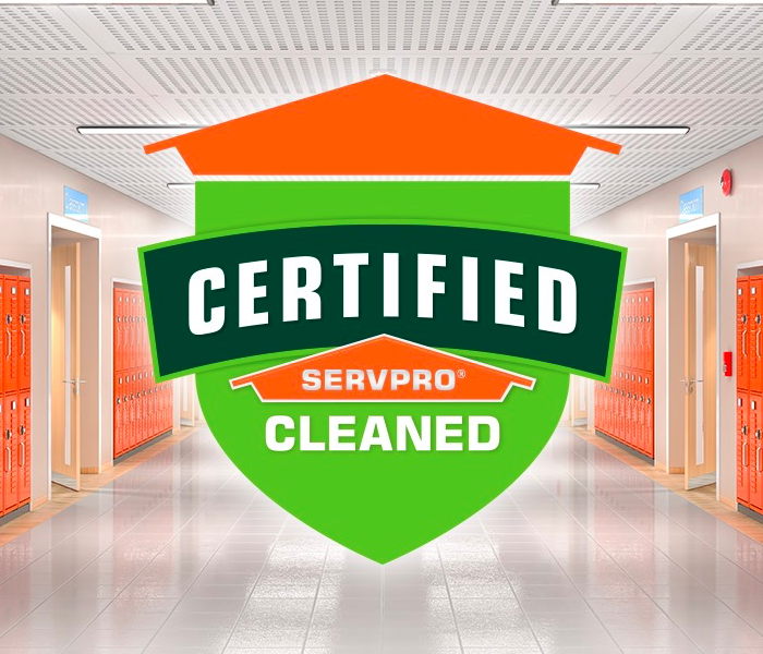 certified servpro cleaned logo