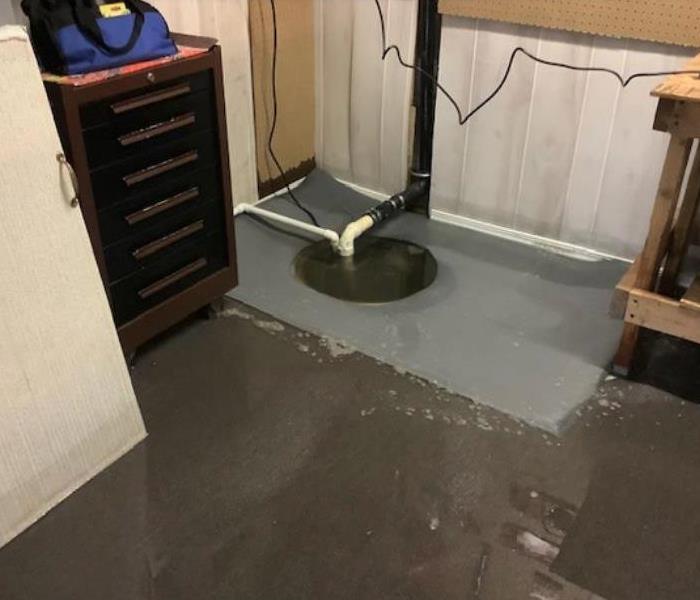 flooded sump pump